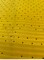 1 yard Yellow Stripe Jacquard Stretch Velvet Fabric for Dresses Skirts Jackets Pants and Special Wear
